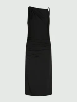 Abito in jersey stretch - NERO