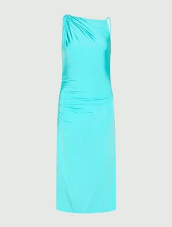 Abito in jersey stretch - TURCHESE