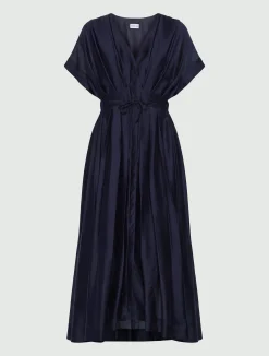Abito in organza - BLU NOTTE