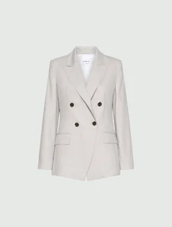 Blazer doppiopetto - GRIGIO CHIARO