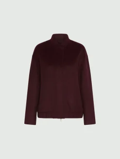 Bomber in misto lana - BORDEAUX