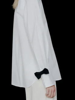 Camicia in popeline di cotone - BIANCO OTTICO