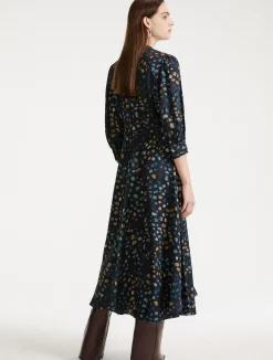 Chemisier con nastri - NAVY