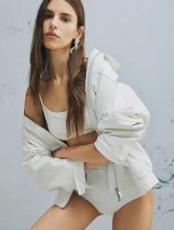 Coordinato in jersey - BIANCO LANA