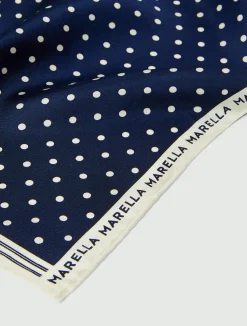 Foulard in seta a pois - BLUETTE