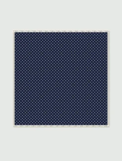 Foulard in seta a pois - BLUETTE