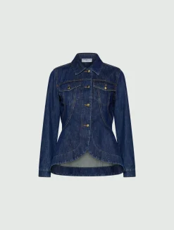 Giacca in denim lavato - BLUE JEANS
