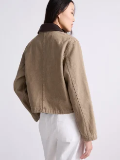 Giacchino in cotone - BEIGE