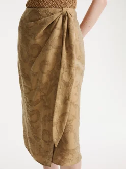 Gonna portafoglio - BEIGE