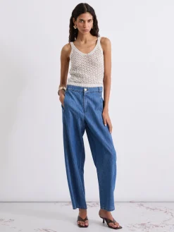 Jeans barrel - BLUE JEANS