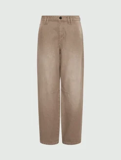 Jeans barrel loose fit - BEIGE