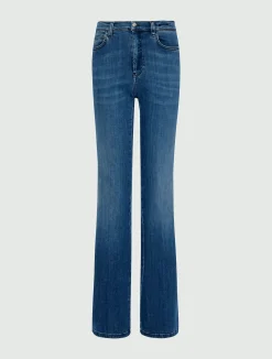 Jeans bootcut in denim soft - BLUE JEANS