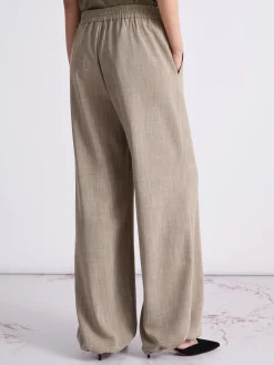 Pantalone wide leg - OLIVA
