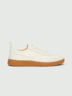 Sneaker con ricami - BIANCO