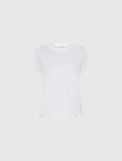 T-shirt in jersey di puro cotone - BIANCO OTTICO